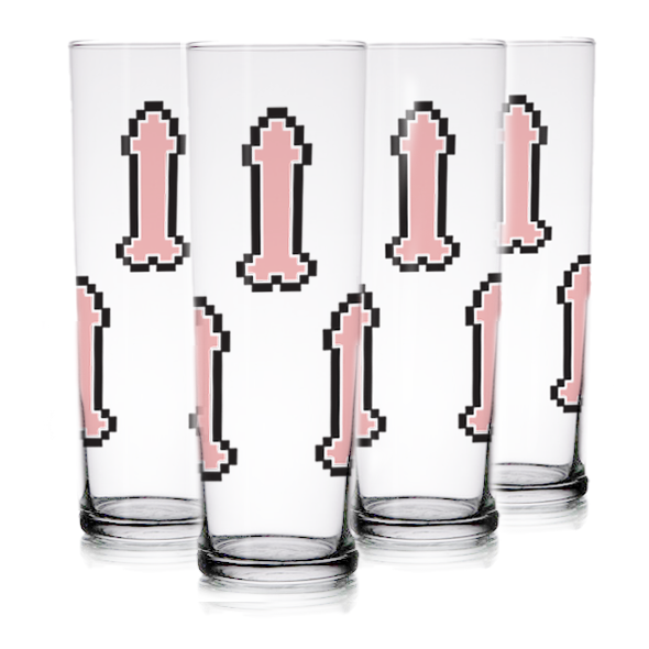 Dix Pic Cocktail Glass Set (13.5oz)