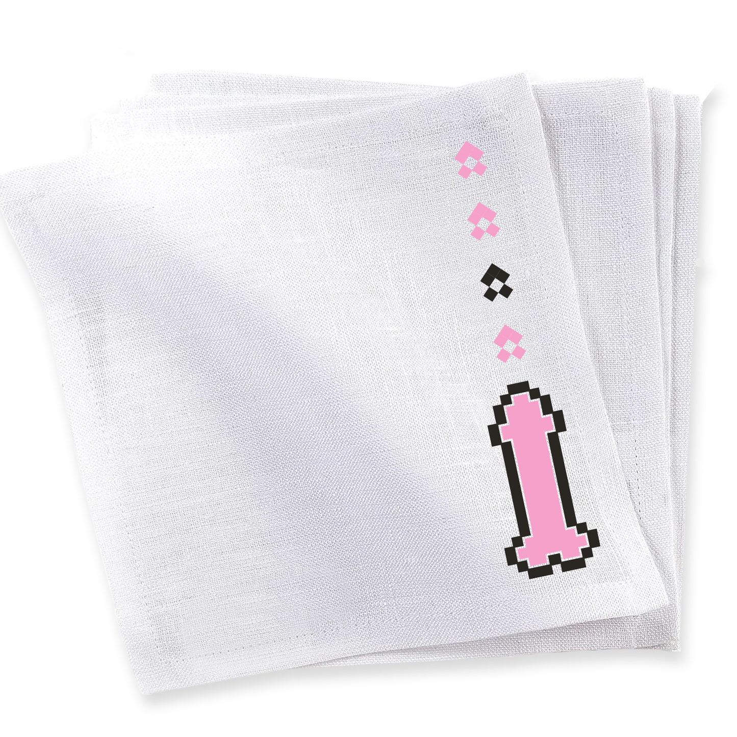 Linen Cocktail Napkins - Dixs Pics