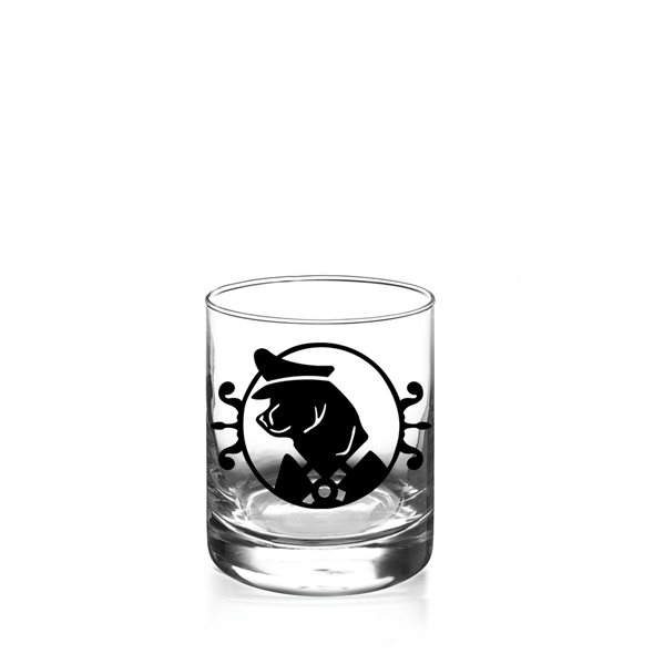 Mr. Bear Double Old Fashion Glass (12oz)