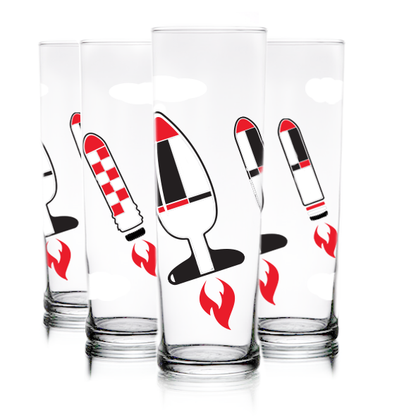 Blast-OFF Cocktail Glass Set (13.5oz)