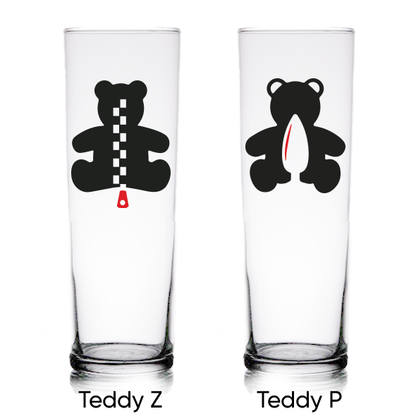 Teddy Party of Four Cocktail Glass Set (13.5oz)