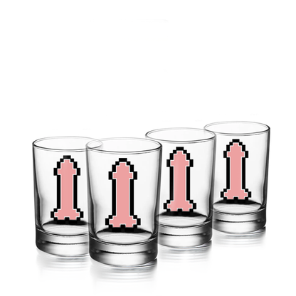 Dix's Pix's Water Glass Set (5.5oz)