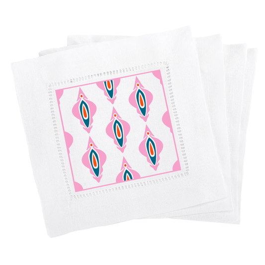 Linen Cocktail Napkins - Vijamjams